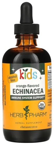 Kids Echinacea, Alcohol Free, Orange раствор 120 мл