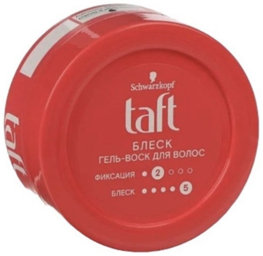 Купить Schwarzkopf Taft блеск гель-воск средняя фиксация 75 мл в кредит ...