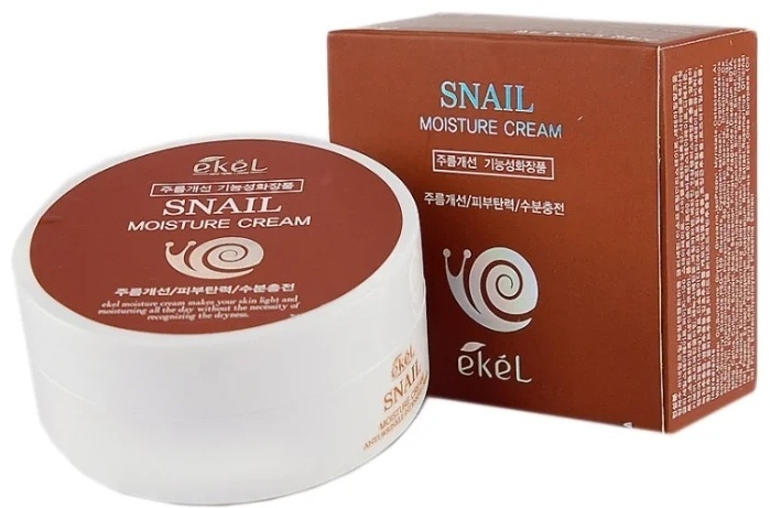 Купить EKEL крем Snail Moisture Cream для лица 100 мл в Алматы ...