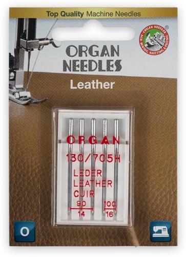 Иглы для кожи и меха Organ 5 шт