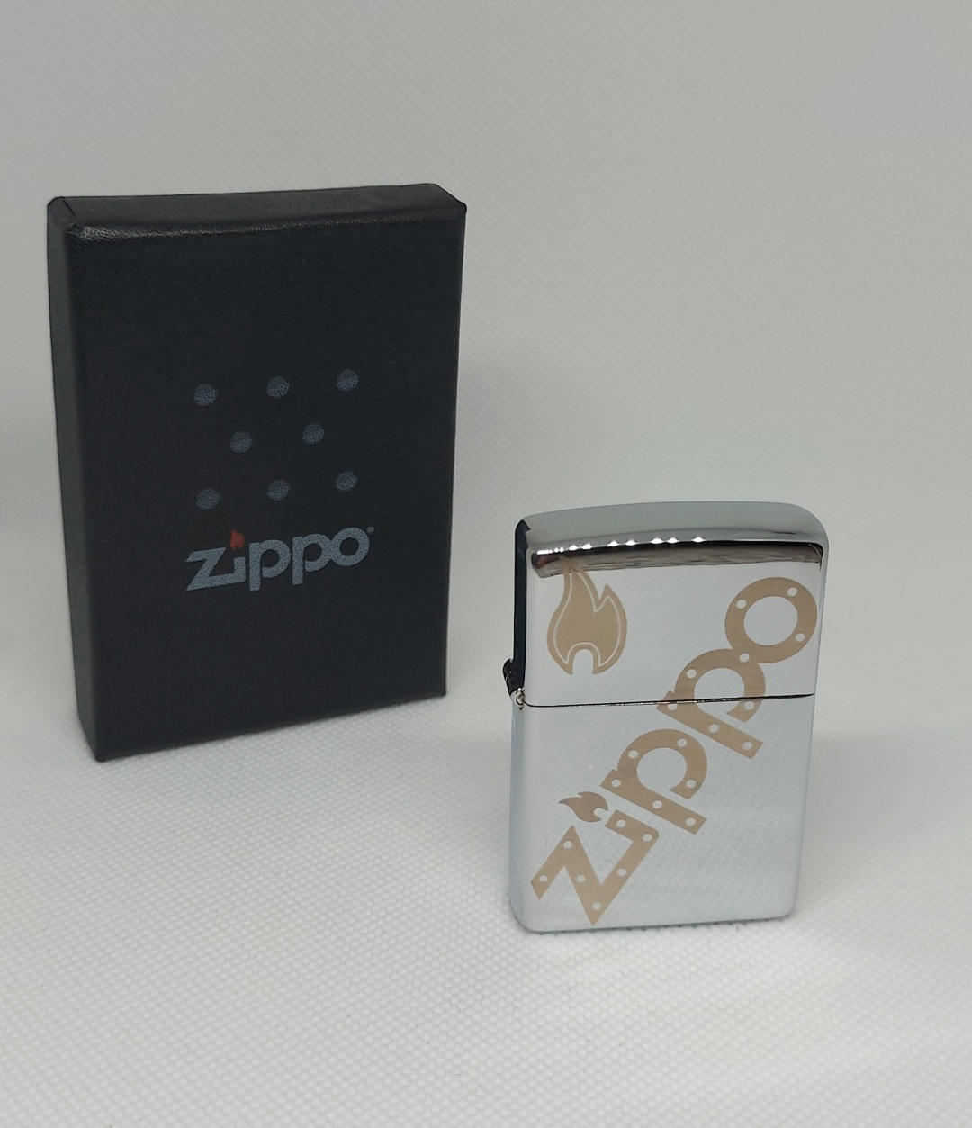 Zippo бензиновая зажигалка 091089AST, металлический сплав