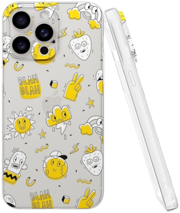 Чехол Mcover для Apple iPhone 15 Pro Max рисунок