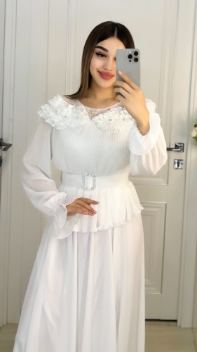 Вечернее платье Ezo dress белый