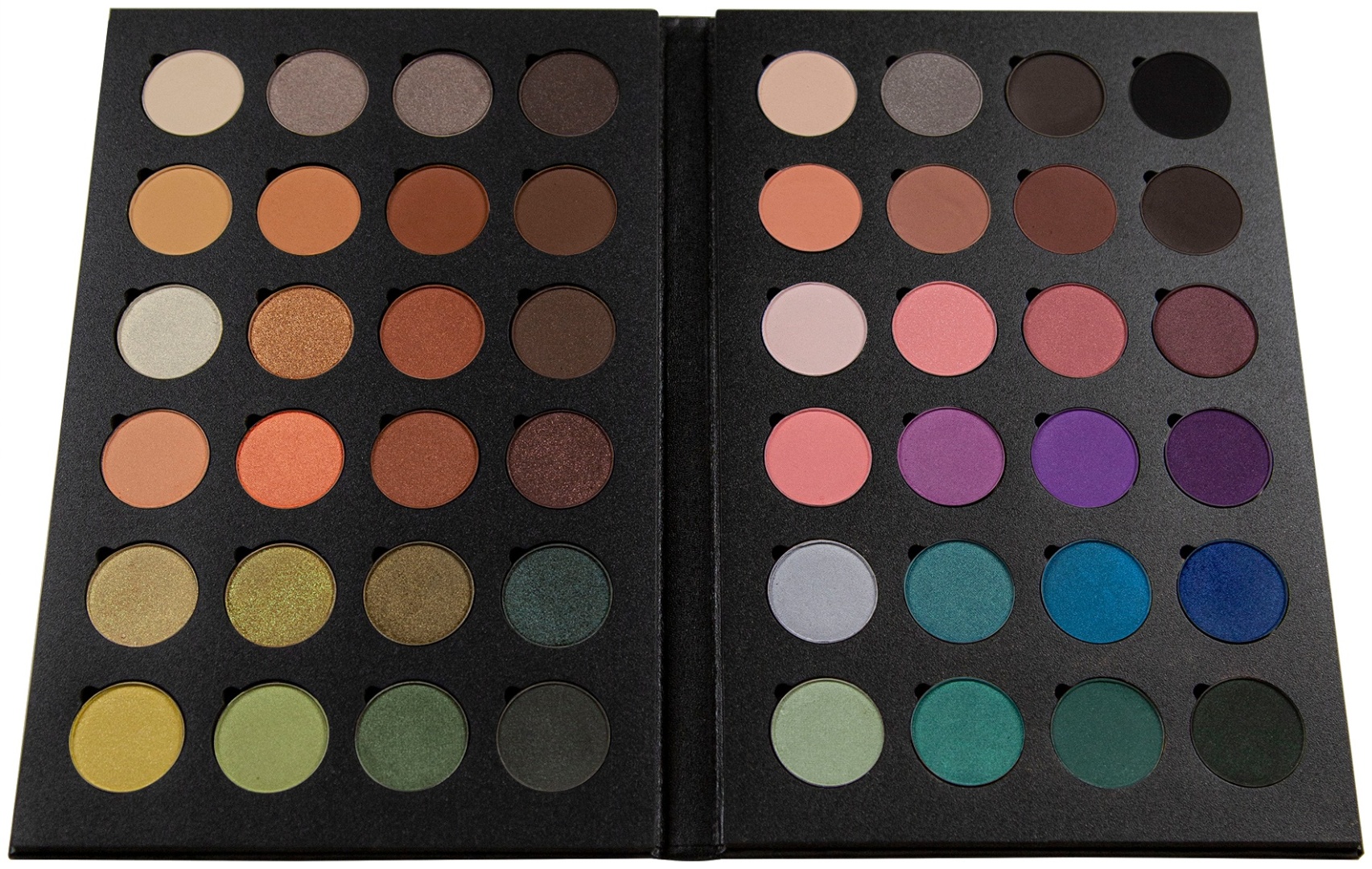 Make-Up Atelier Paris тени прессованные 48 Eyeshadows Palette С1