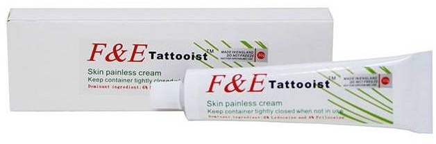 F&E Tattooist крем обезболивающий Skin Painless 30 мл