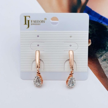 Серьги Fallon Jewelry бижутерный сплав, ювелирный сплав, медицинское золото, кристалл