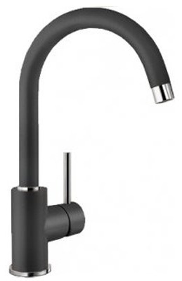 Смеситель для кухни (мойки) Blanco Mida-S 521455 Anthracite, однозахватный