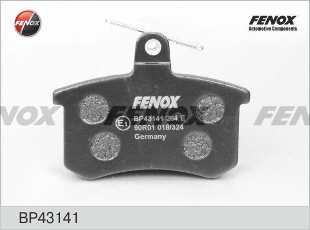 Тормозные колодки FENOX BP43141 задние
