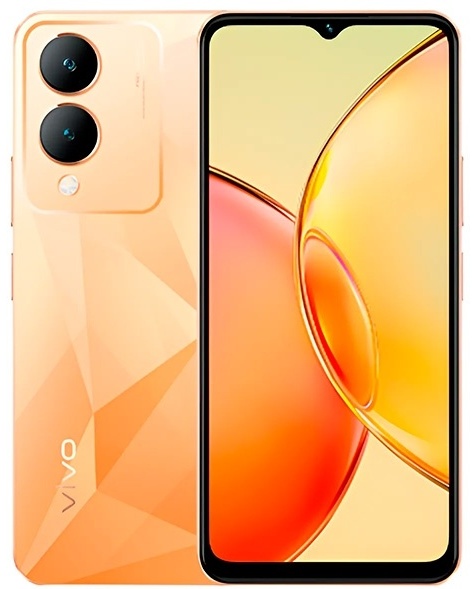 Смартфон Vivo Y17s 4 ГБ/128 ГБ оранжевый