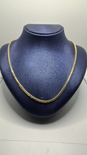 Timuchin Gold LA1986/1516 длина 55 см, вес 7.02 г золото, плетение отсутствует