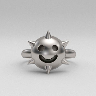 ND Jewelry ND381 размер 19 вес 6 г серебро, без вставок