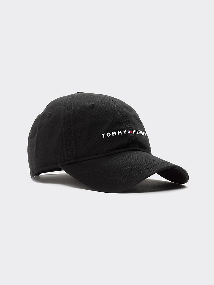 Бейсболка Tommy Hilfiger размер универсальный, черный
