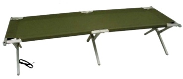 Раскладушка CAMPING Gear 65х190 см , хаки