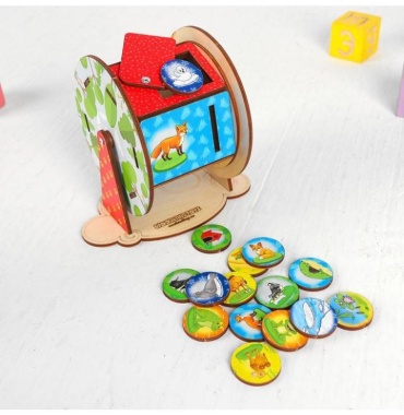 Сортер WoodLand Toys Барабан сортер