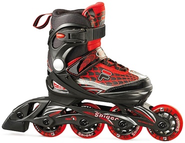 Fila Skates J-One красный 36-40