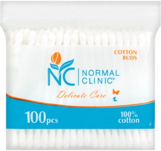 Normal clinic ватные палочки Delicate care 100 шт