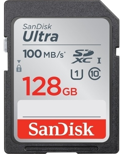 Карта памяти SanDisk SDSDUNR-128G-GN6IN 128Gb