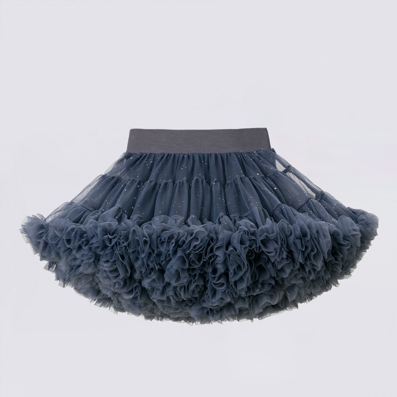 Нарядная юбка Tutu.kk серый