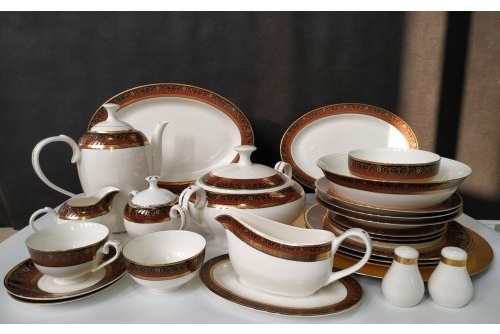 Сервиз на 12 персон Dubai Porcelain , предметов: 113, чайно-столовый, фарфор
