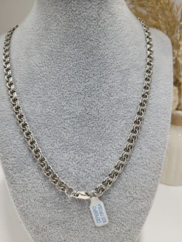 Aylin silver 694807959 длина 55 см, вес 32.6 г серебро, плетение бисмарк