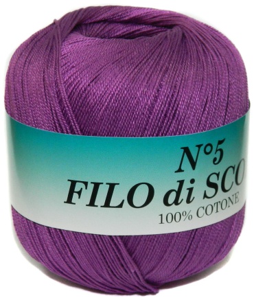Моток Weltus Пряжа Фило Ди Скозиа №5 (Filo Di Scozia №5) 029 226 м 50 г