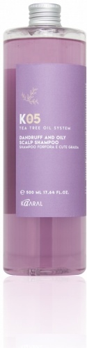 Kaaral K-05 Dandruff and Oil Scalp Шампунь от перхоти и жирной кожи головы 500 мл шампунь 500 мл