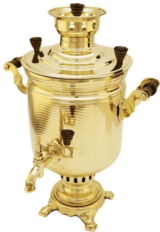 Самовар 16494139_508891 5 л, латунь