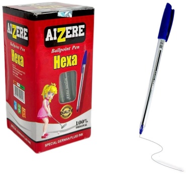 Ручка шариковая AIZERE Неха Az-4562 50 шт, цвет чернил синий