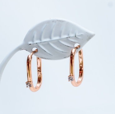 Серьги Xuping Jewelry медицинская сталь, фианит