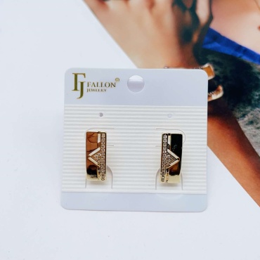 Серьги Fallon Jewelry бижутерный сплав, ювелирный сплав, медицинское золото, кристалл