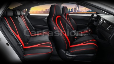 Carfashion 27244 Integral 5D Plus черный, красный