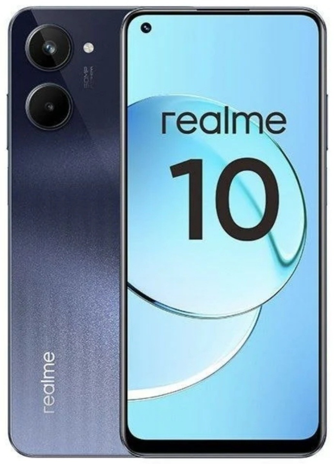 Смартфон Realme 10 8 ГБ/256 ГБ черный
