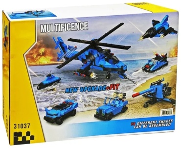 Конструктор Decool Multificence 31037, деталей 727 шт