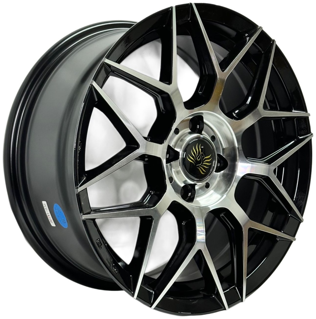 DWS 3940 7x16/4x100 D67.1 ET35 4 диска черный, серебристый