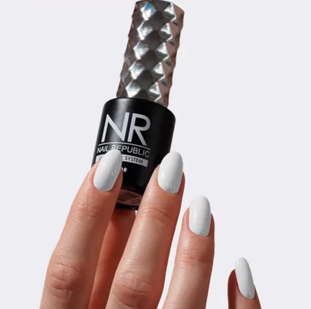 Nail Republic гель-лак 001 Ярко белый глянцевое 10 мл