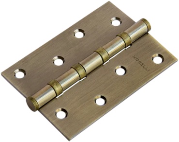 Петля врезная MORELLI 100х70мм MORELLI петля MS 100702.5-4BB AB, цвет - бронза универсальная