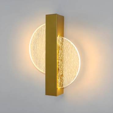 Бра настенный, накладной Candella LED, золотистый