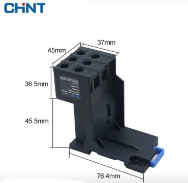 CHINT основание контактное NXR-38, 1 шт.
