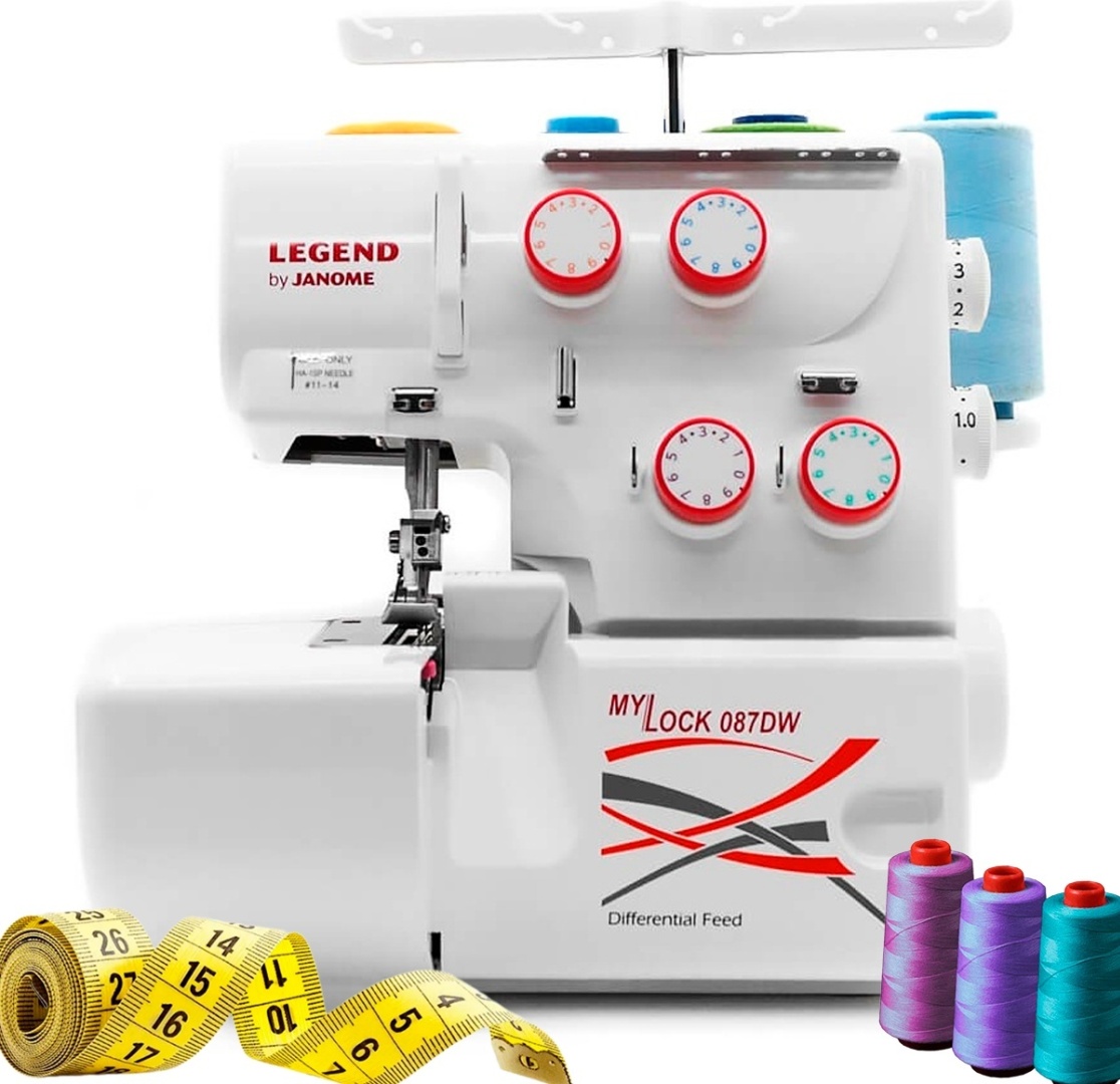 Оверлок Janome MyLock 087DW белый