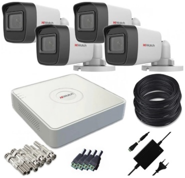 Комплект видеонаблюдения HiWatch DS-280 300513127 1920x1080