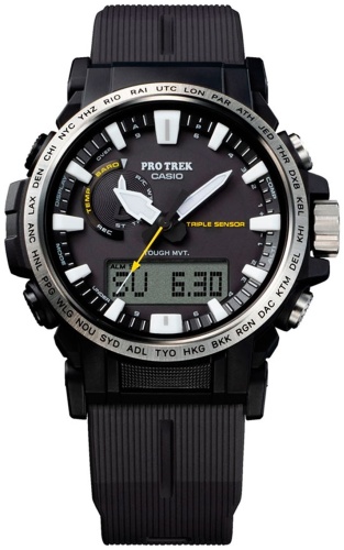 Кварцевые CASIO PRW-61-1AER полимер