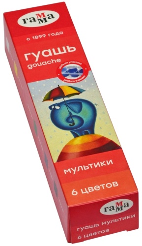 Гамма Мультики 100222-6 15 мл x 6