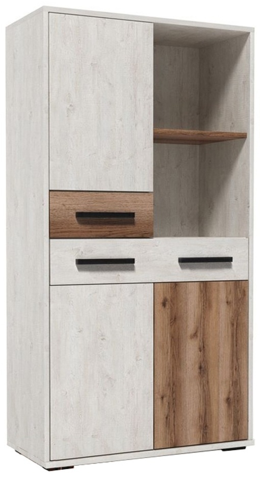 Купить Комод Комод SV 80.1x39x145.6 см, ЛДСП, Сканди Санторини Делано в ...