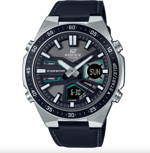 Кварцевые CASIO EFV-C110L-1AVEF сталь