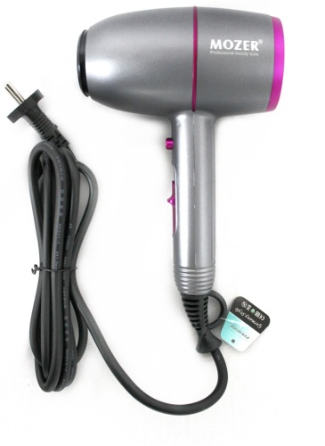Mozer MZ-9939 фен серый, фиолетовый