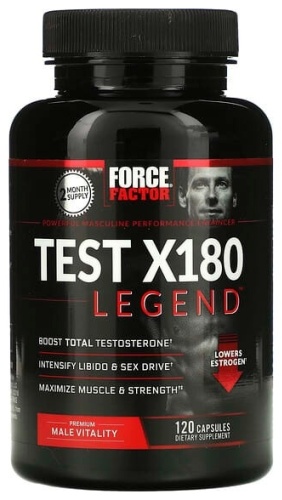 Force Factor Test X180 Legend, 120 капсул