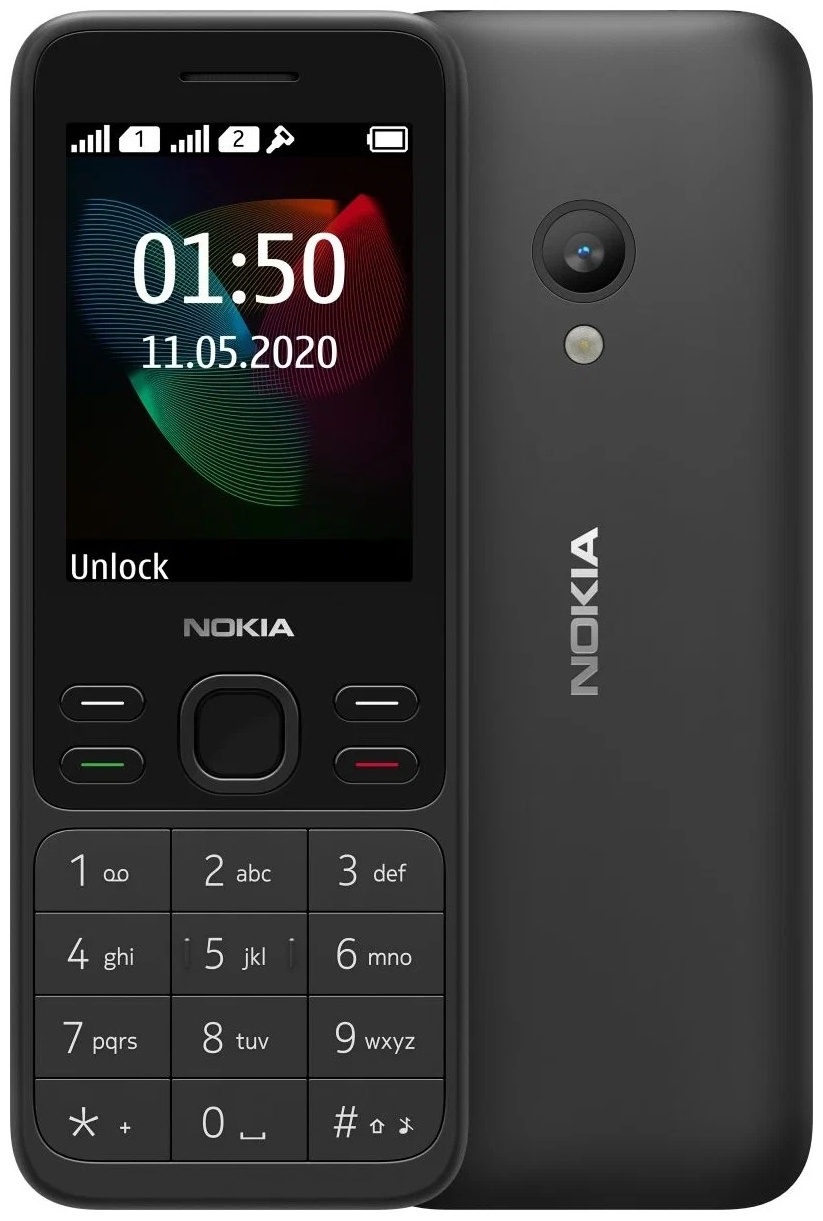 Купить Мобильный телефон Nokia 150 2020 DS черный в Алматы – Магазин на  Kaspi.kz