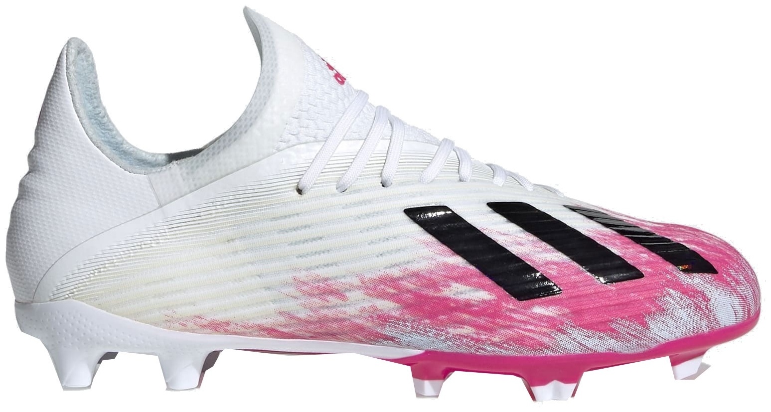 Купить Спортивная обувь Adidas X 19.1 FG J EG7163 белые UK 2 RU 34