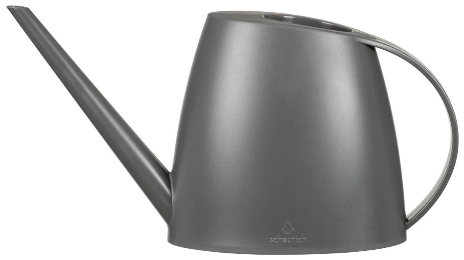 Садовая лейка Scheurich Лейка LILY ANTHRACITE 170/16 черный 1.5 л