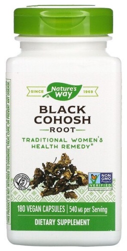 Nature's Way БАД Black Cohosh Root 180 капсул